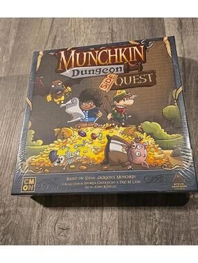 CMON, Munchkin Dungeon, "Side Quest" Board Game Expansion Sealed
